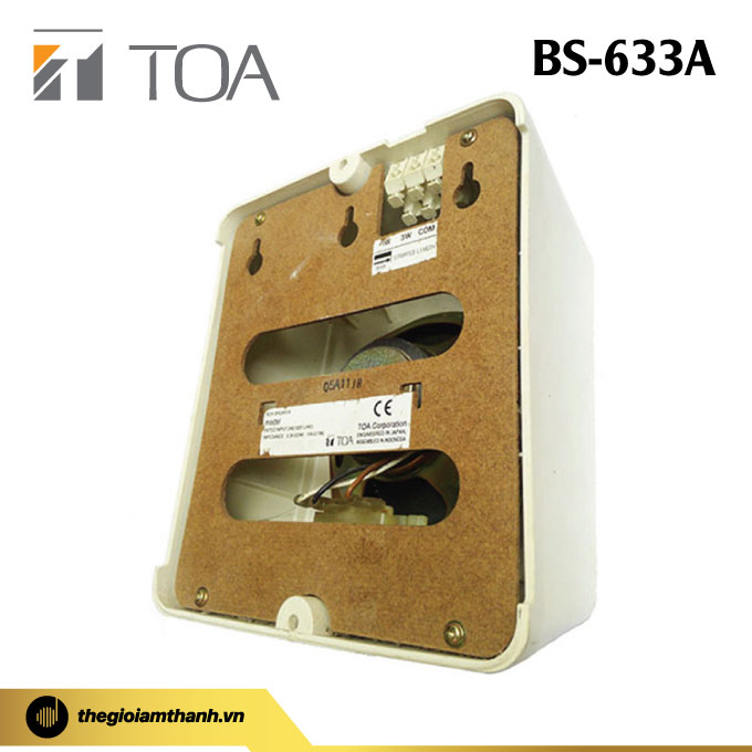 Dễ dàng thay đổi trở kháng đầu vào của TOA BS-633A