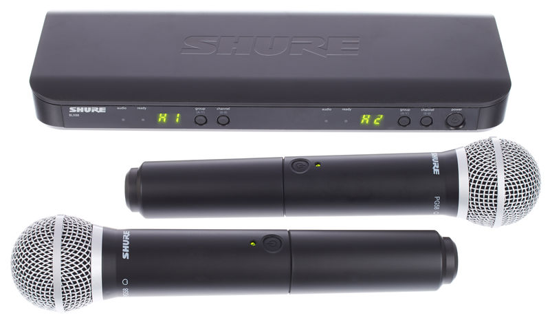 Micro karaoke Shure BLX288/PG58