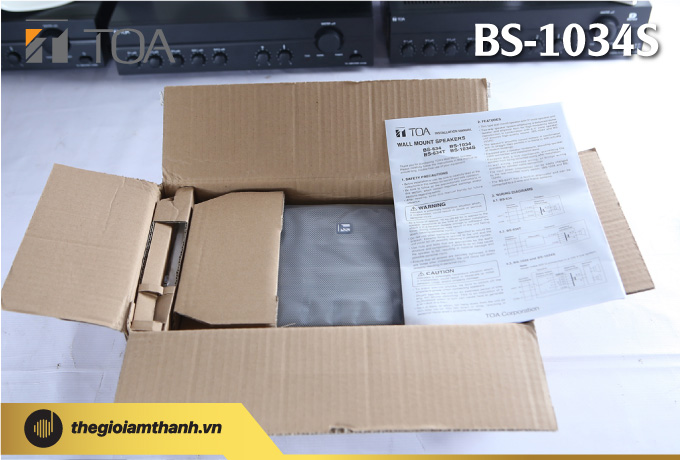 Bạn nên mua loa hộp TOA BS-1034S tại Thế giới âm thanh