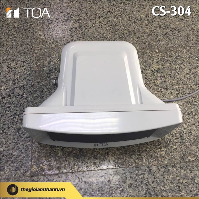 Đáp tuyến tần số rộng với độ nhạy cao là ưu điểm của loa TOA CS 304