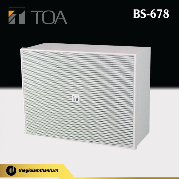 Loa hộp TOA BS-678 có độ bền cao