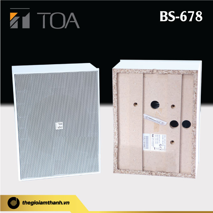 TOA BS678 cho chất lượng âm thanh cao