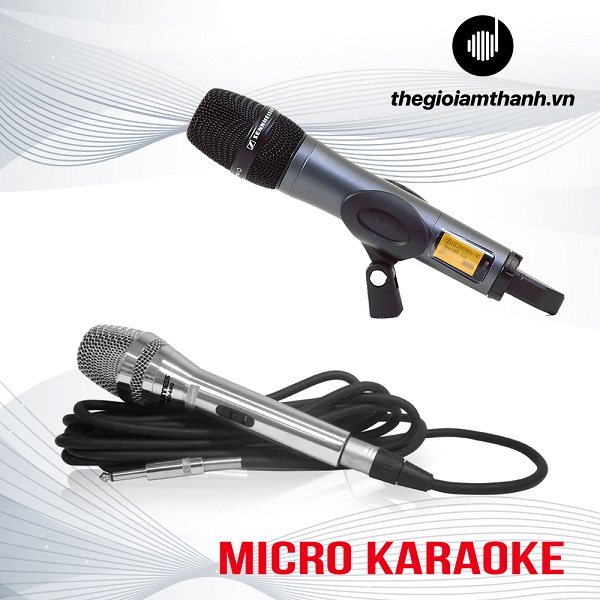 Micro karaoke chính hãng nào tốt?