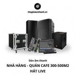 NHÀ HÀNG - QUÁN CAFE 300-500M2 - HÁT LIVE 2