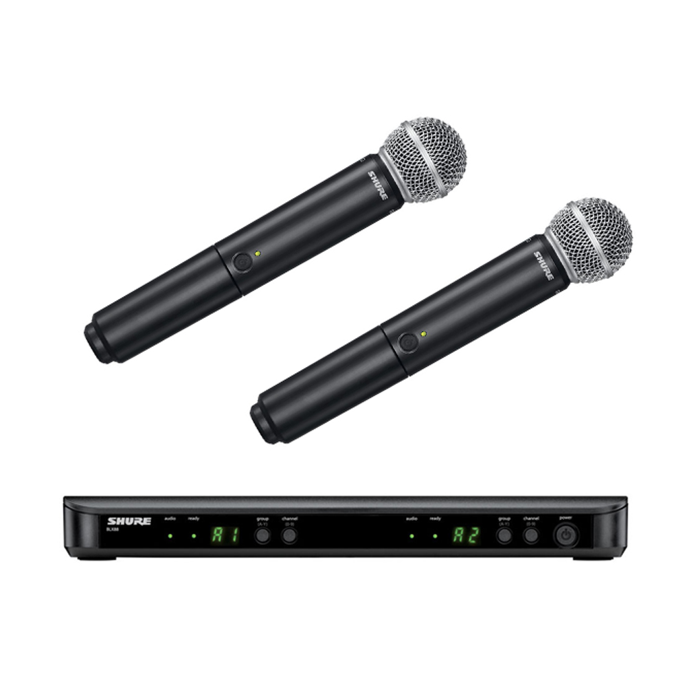 Micro karaoke Shure BLX288/SM58