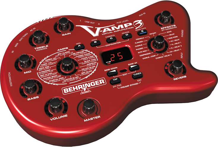 Guitar Effects Processors Behringer V-AMP 3