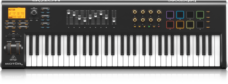 Keyboard Controllers Behringer MOTÖR 61