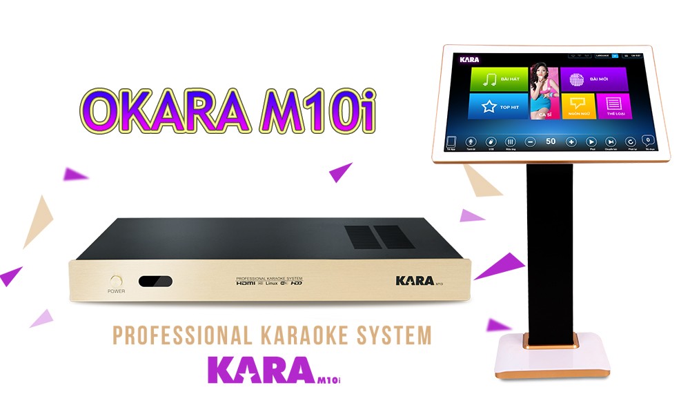 Đầu Karaoke OKara M10i 3TB + Màn hình 21.5inch